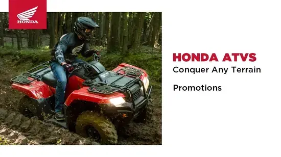 Honda ATVs – Conquer Any Terrain - September 2026.
