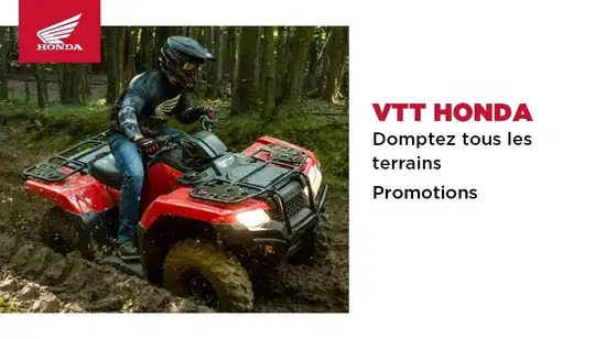 Honda ATVs – Conquer Any Terrain - September 2026.
