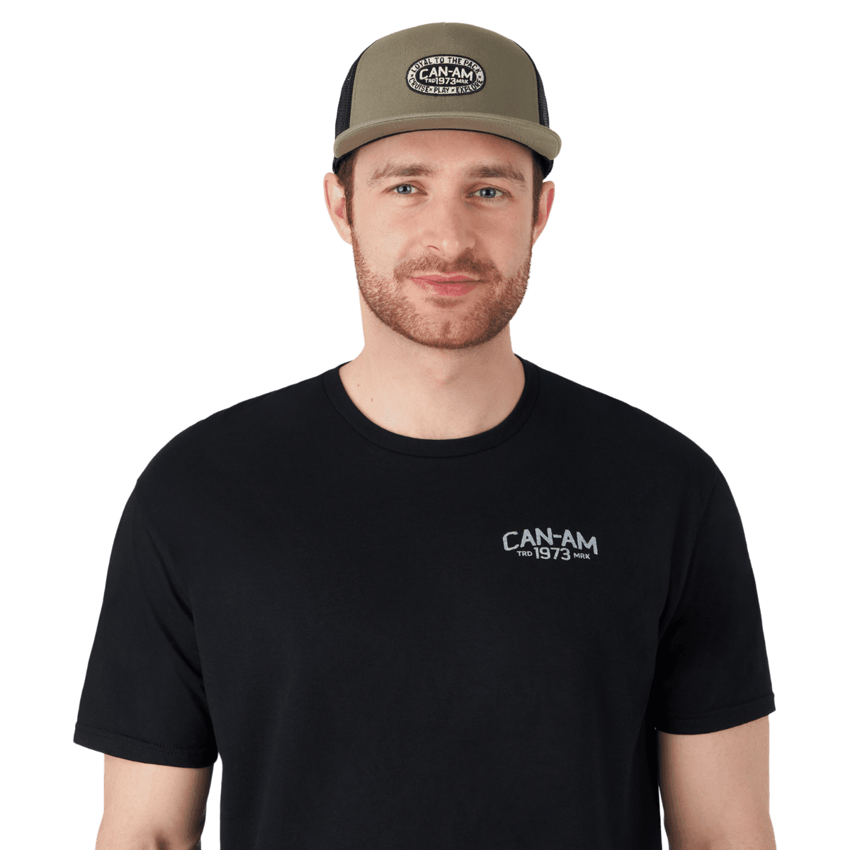 Can-Am Unisex Loyal Flat Mesh Cap