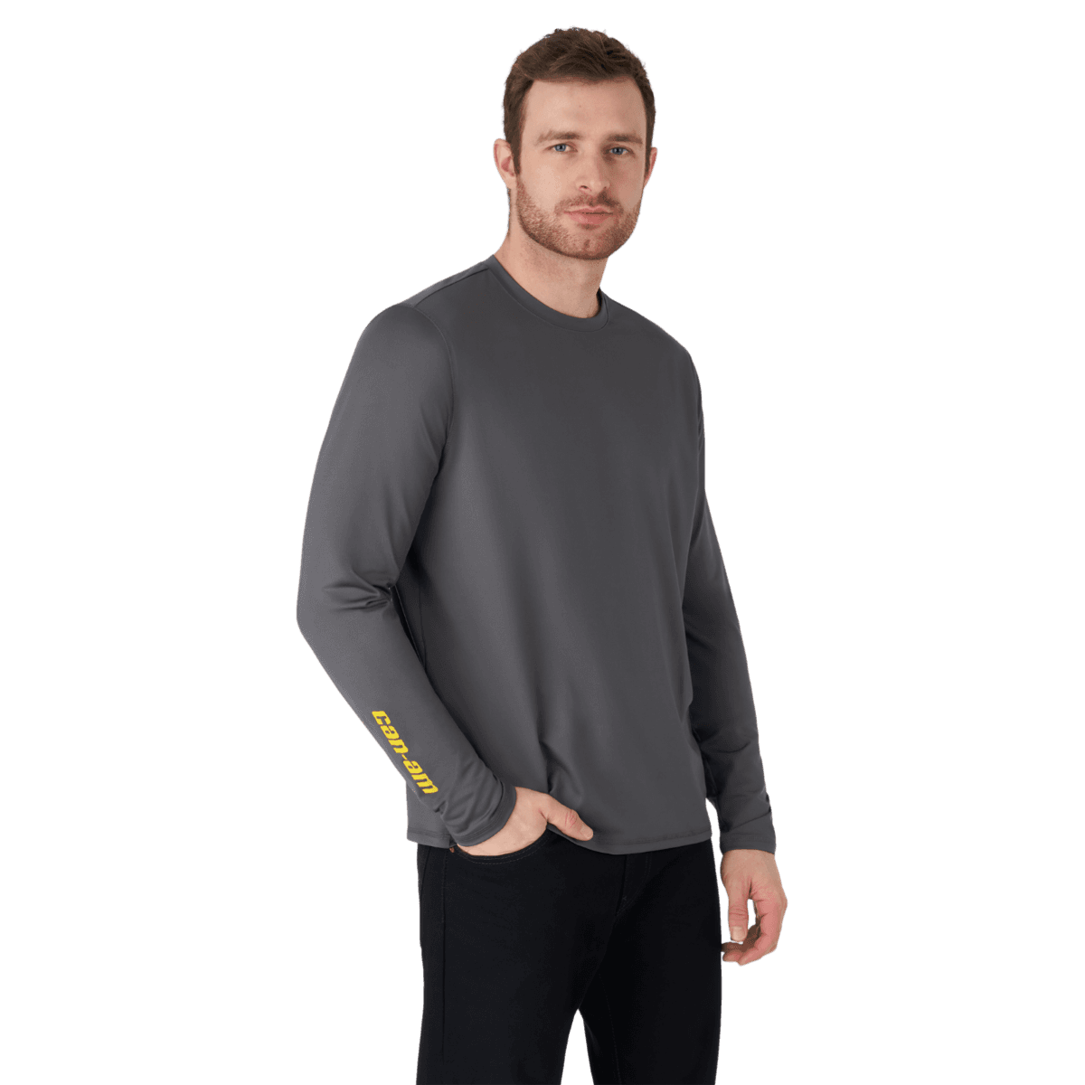 Can-Am Men's UV Protection Long Sleeve T-Shirt