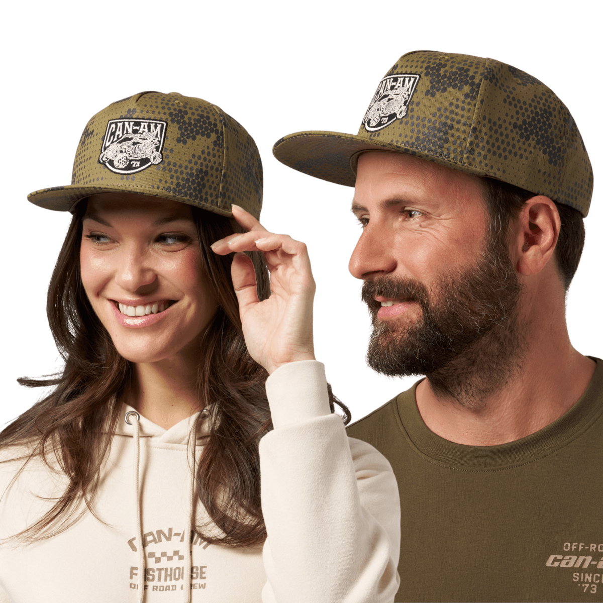 Can-Am Unisex Mav Bones Flat Cap