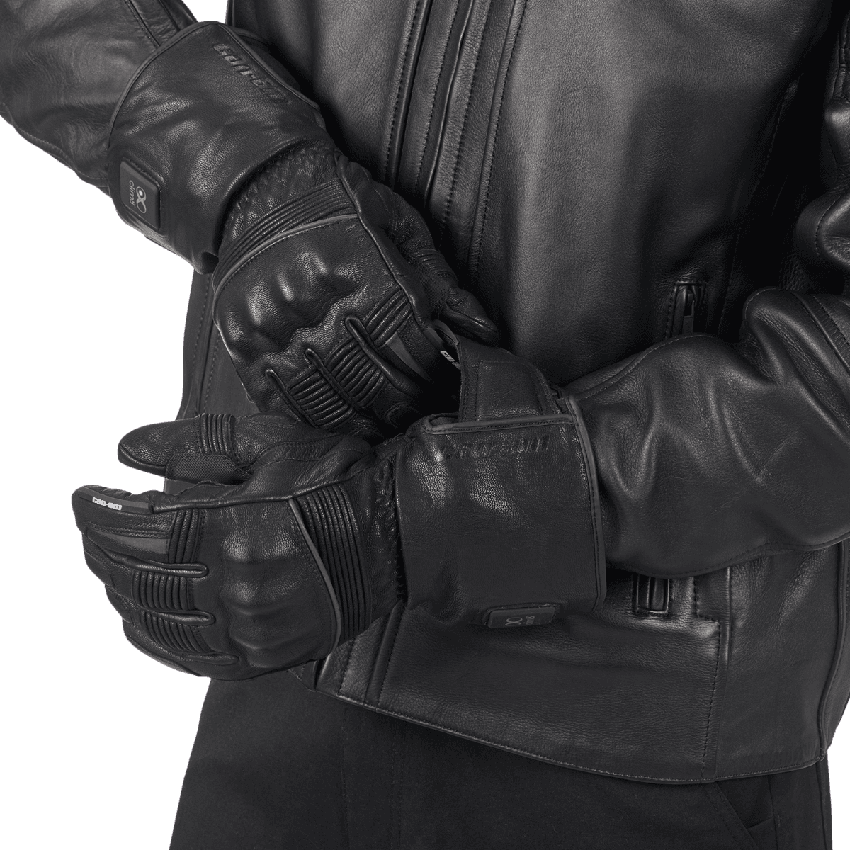 Unisex Peerce Radiant Leather Gloves CE/UKCA