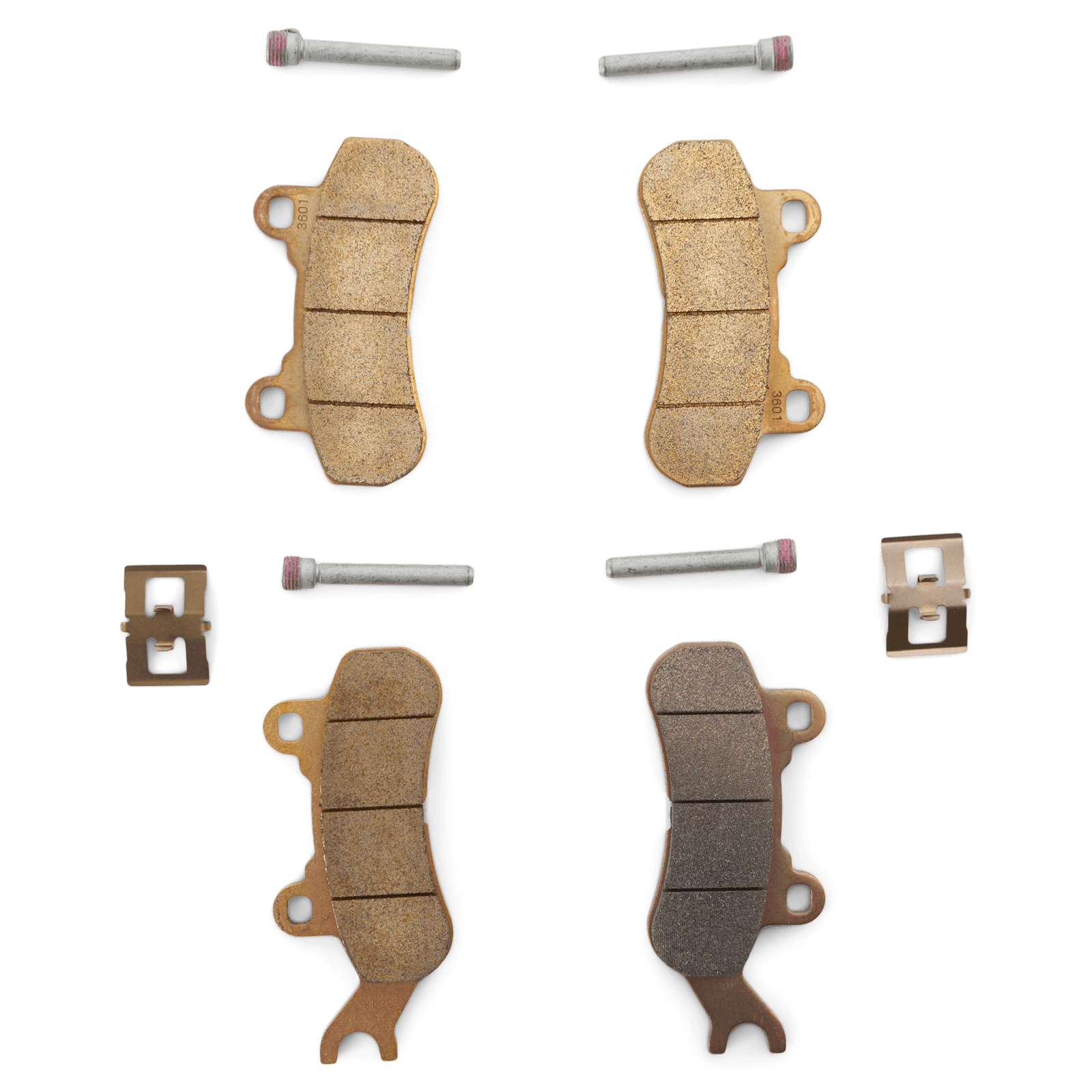 Ensemble de plaquettes de frein semi-métalliques - Arrière