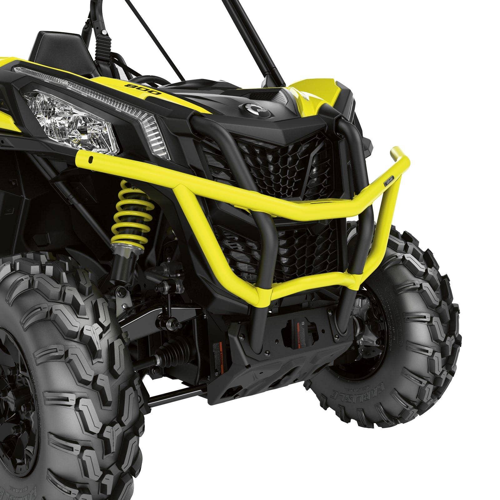 Pare-chocs arrière DragonFire jaune pour Can-Am Maverick Sport et Trail