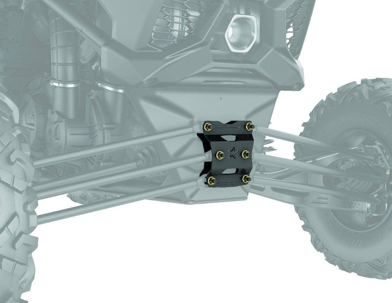 Plaque de renfort arrière robuste pour bras de contrôle Lonestar Racing pour Can-Am Maverick X3