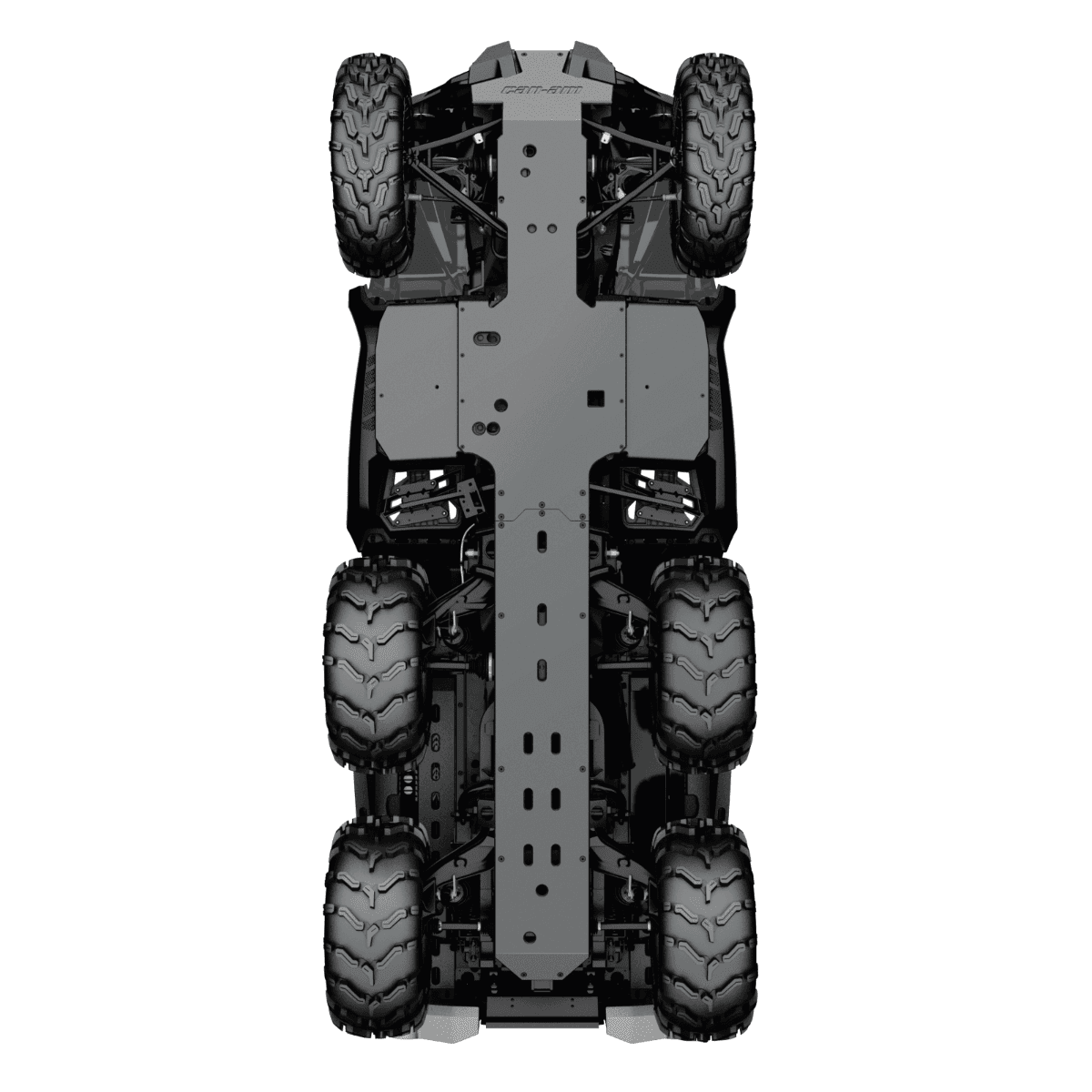 Plaque de protection centrale intégrale HDPE pour Can-Am Outlander
