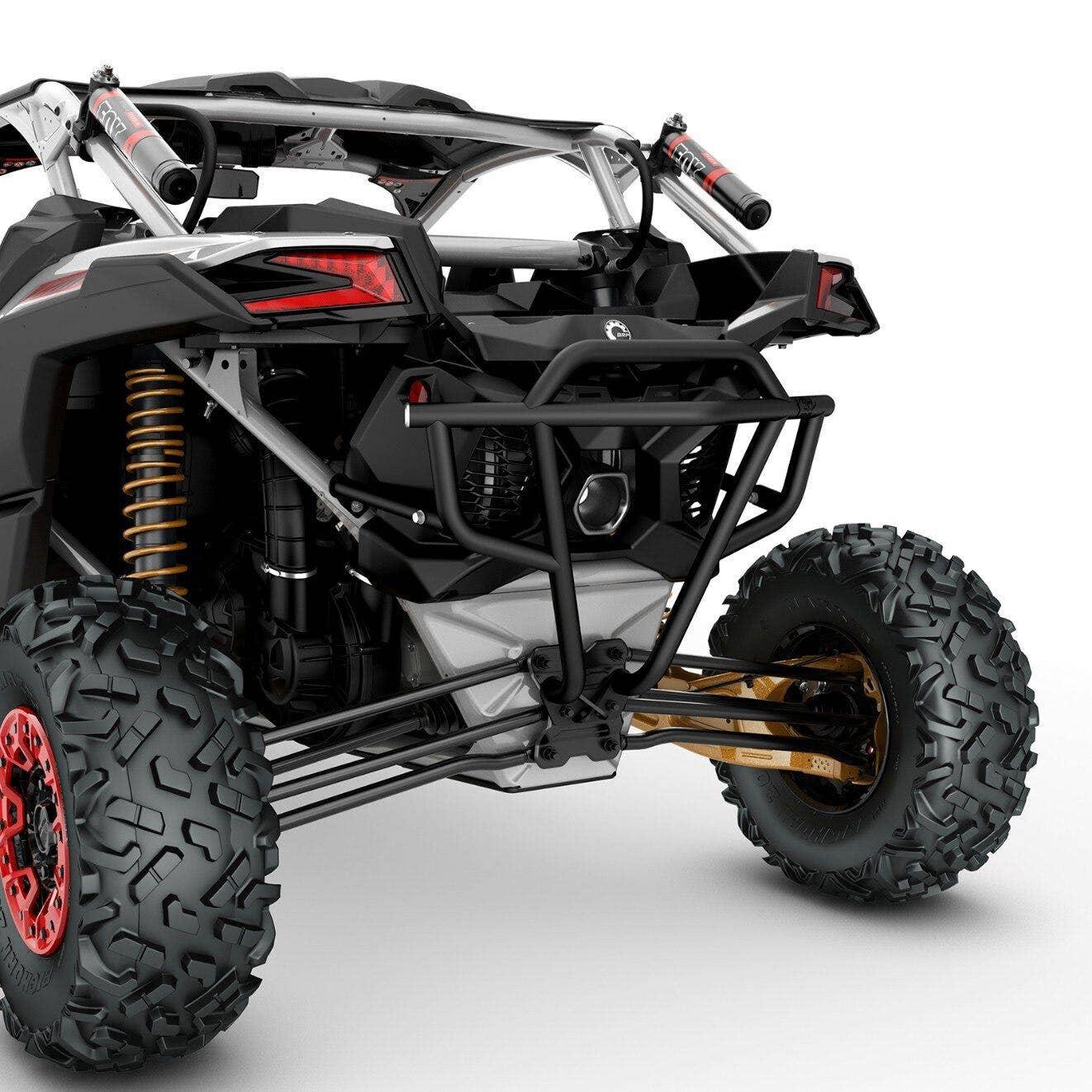 Pare-chocs arrière Lonestar Racing noir pour Can-Am Maverick X3