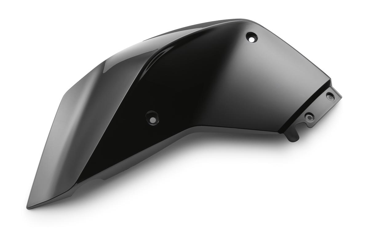 Spoiler left side black