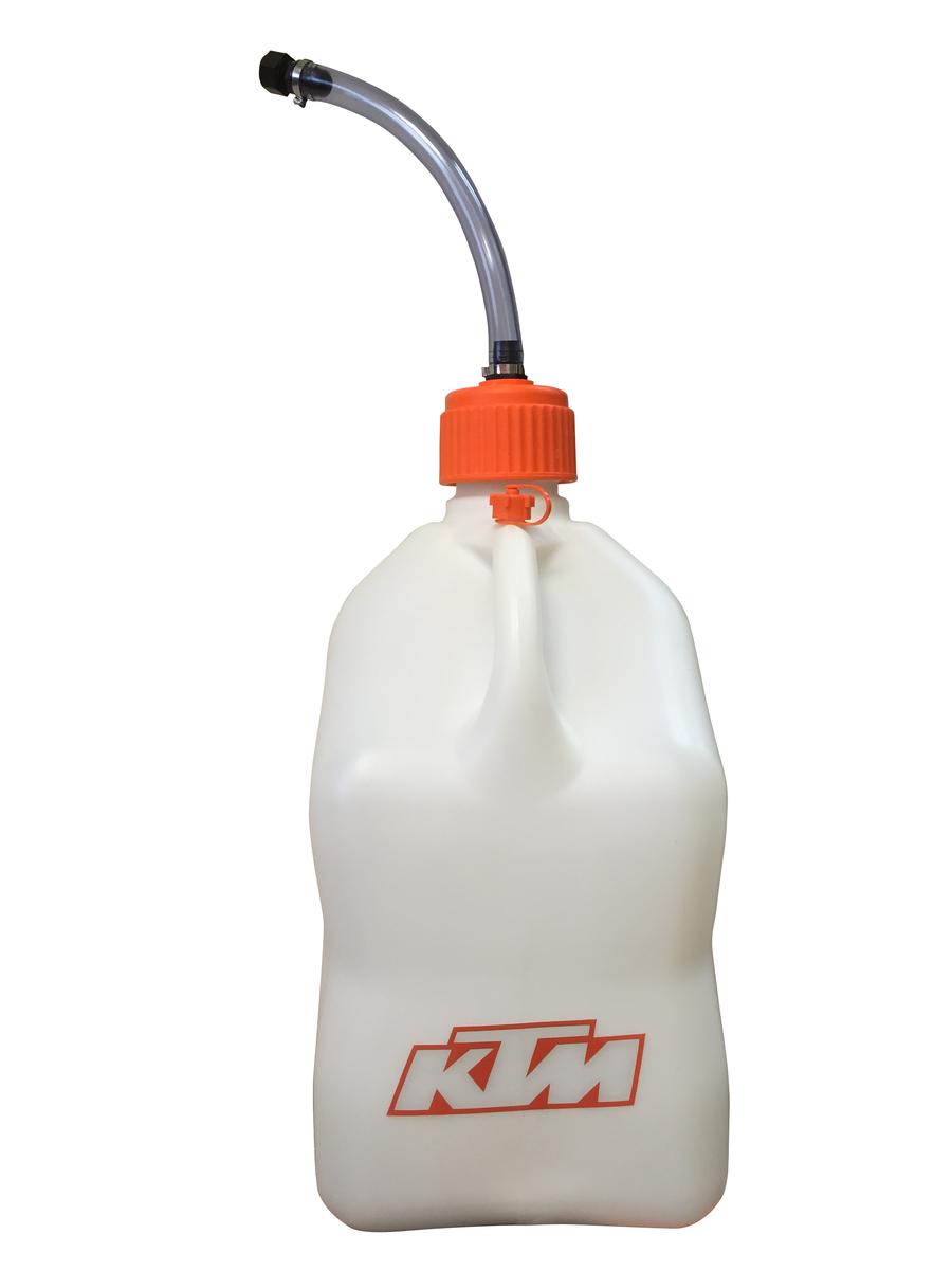 KTM plastic drum clear