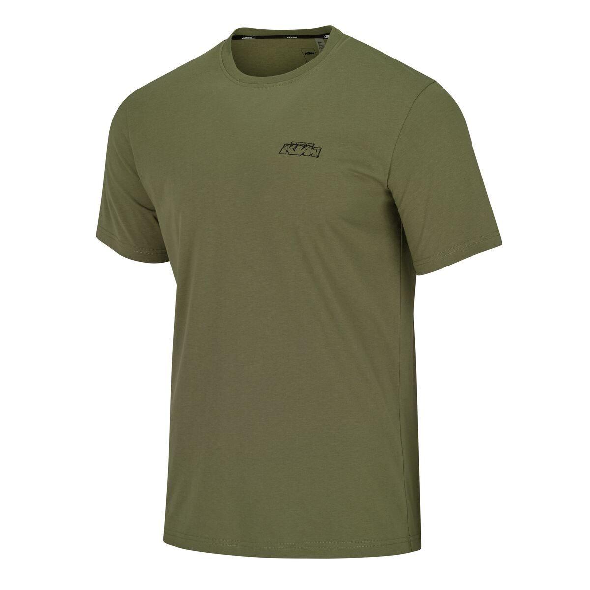 T-shirt Logo Military Green