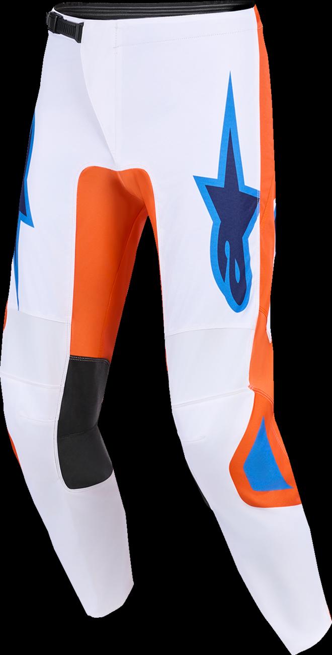 PANT FLUID GRID ORAN/BLUE 30