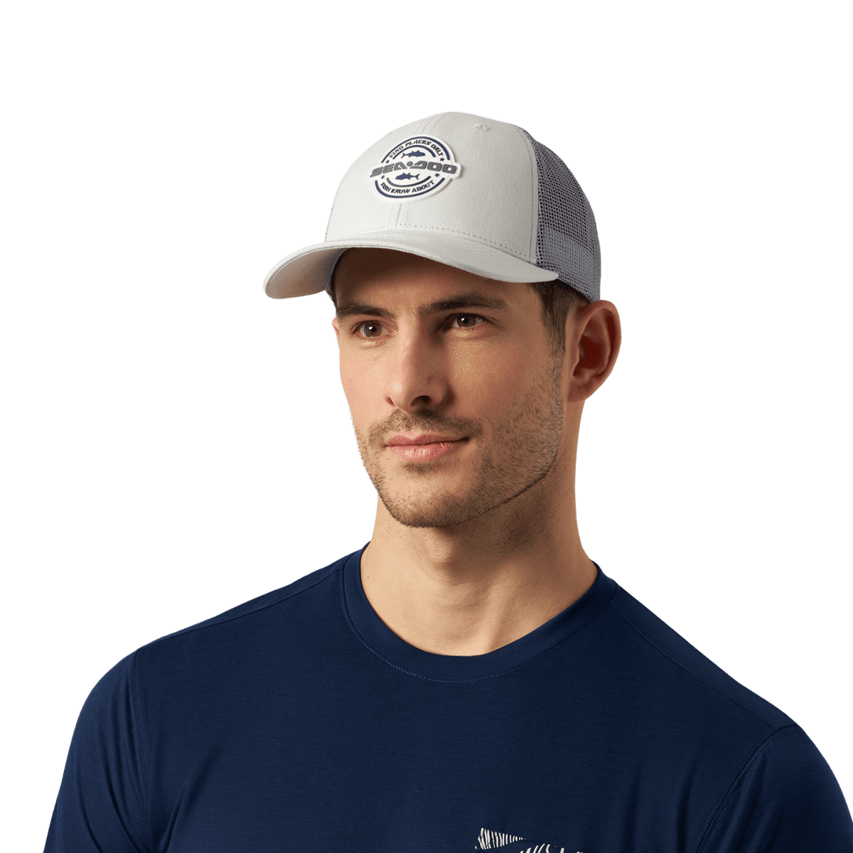 Sea-Doo Unisex Fishing Curved Mesh Cap