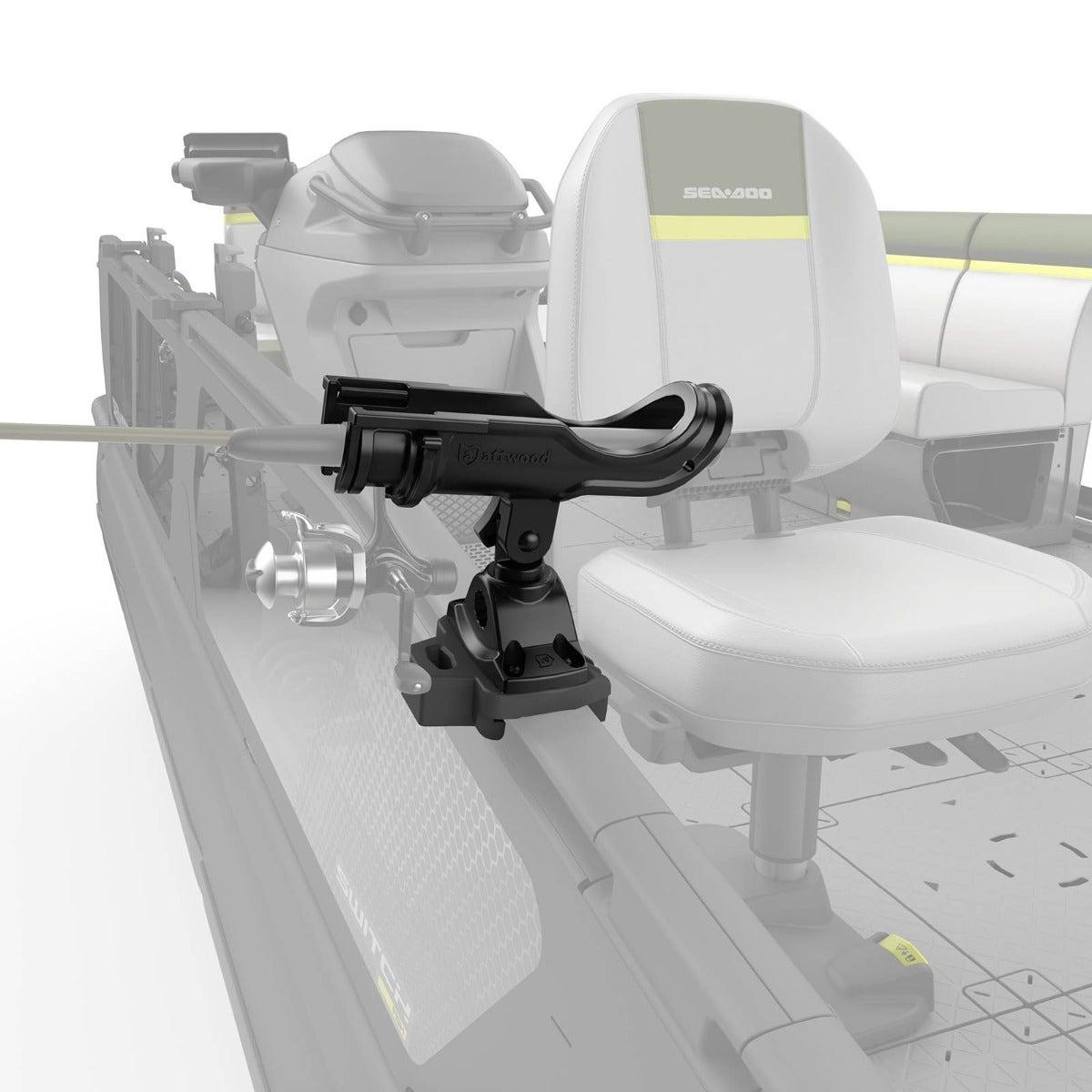Sea-Doo Support de canne à pêche avec LinQ Lite pour rampe pour ponton Switch