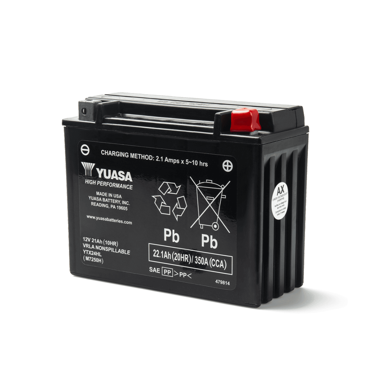 Sea-Doo Batterie Yuasa - YTX24HL - AGM, activée en usine*