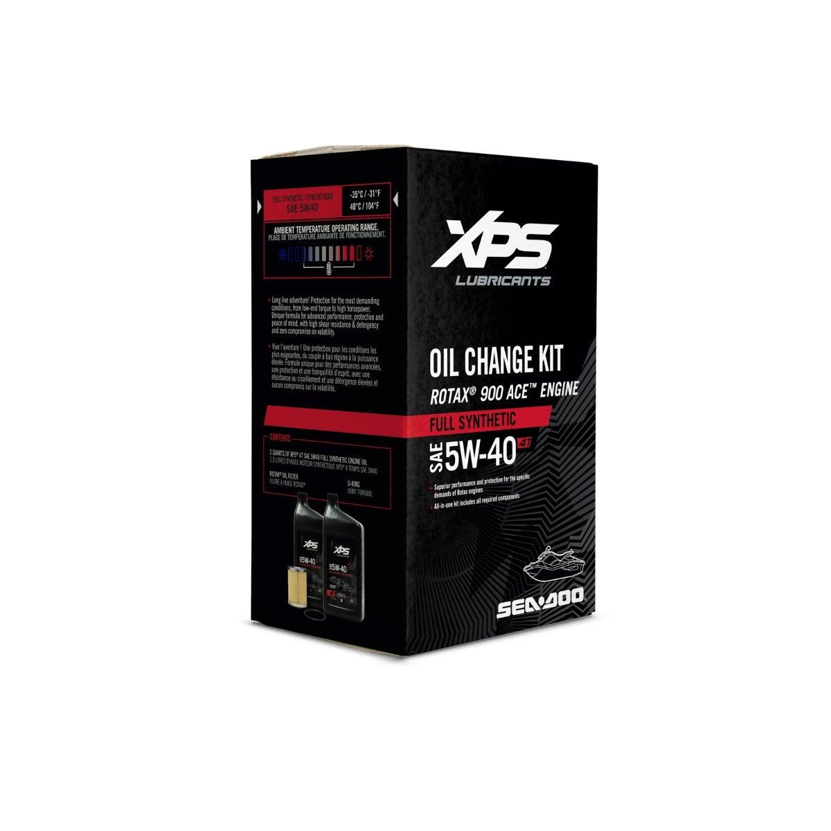 Sea-Doo XPS 4T 5W-40 Full Synthetic Oil Change Kit for Rotax 900 ACE engine*