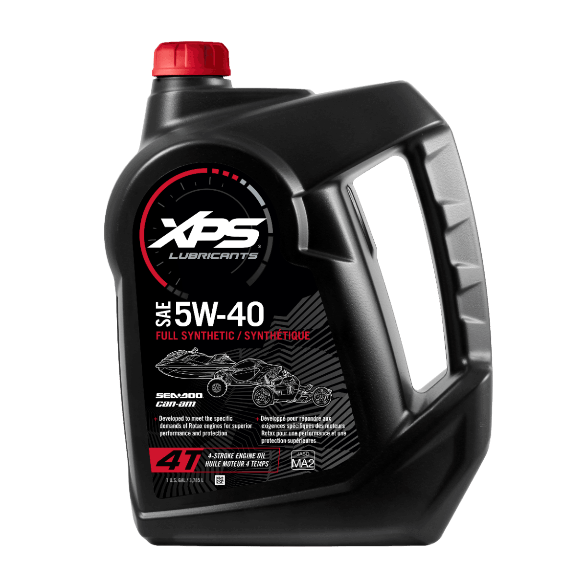 Sea-Doo XPS 4T 5W-40 Synthetic Oil (1 US Gal / 3.7 L)*