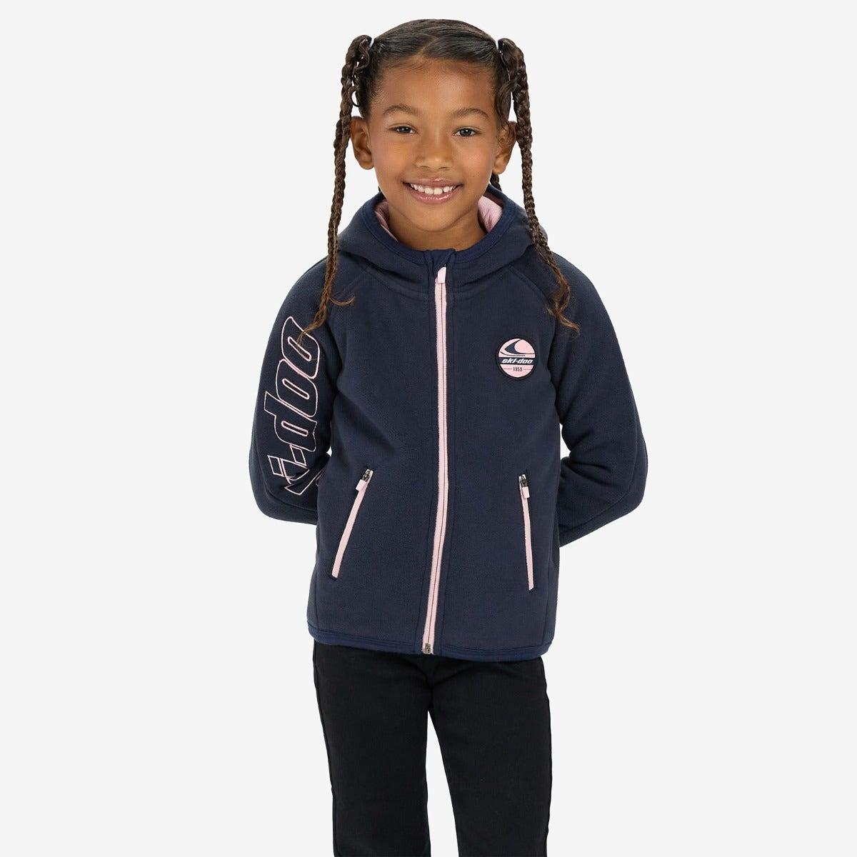 Ski-Doo Kids' Unisex Full Zip Fleece