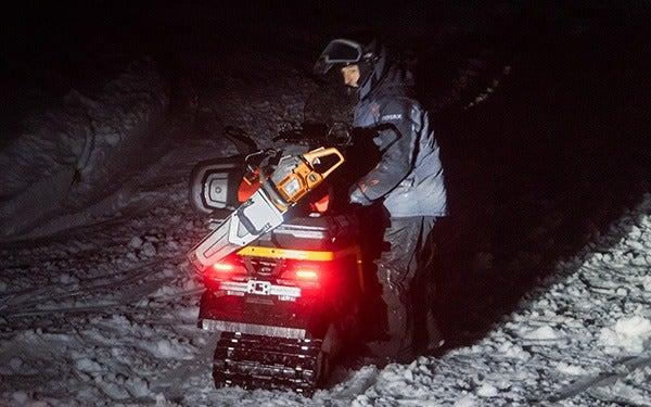 Ski-Doo Alert Light