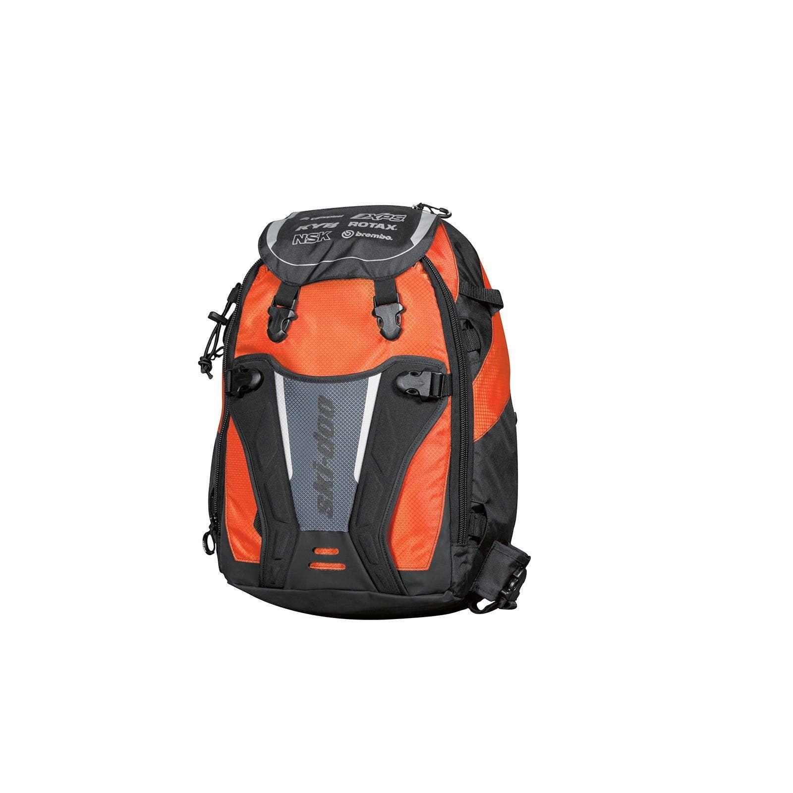 Ski-Doo 7.4 US Gal (28 L) Tunnel Backpack with LinQ Soft Strap Orange