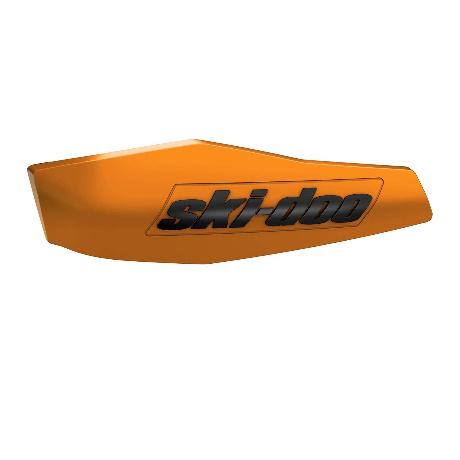Ski-Doo Handguards Caps / Orange Crush / Black
