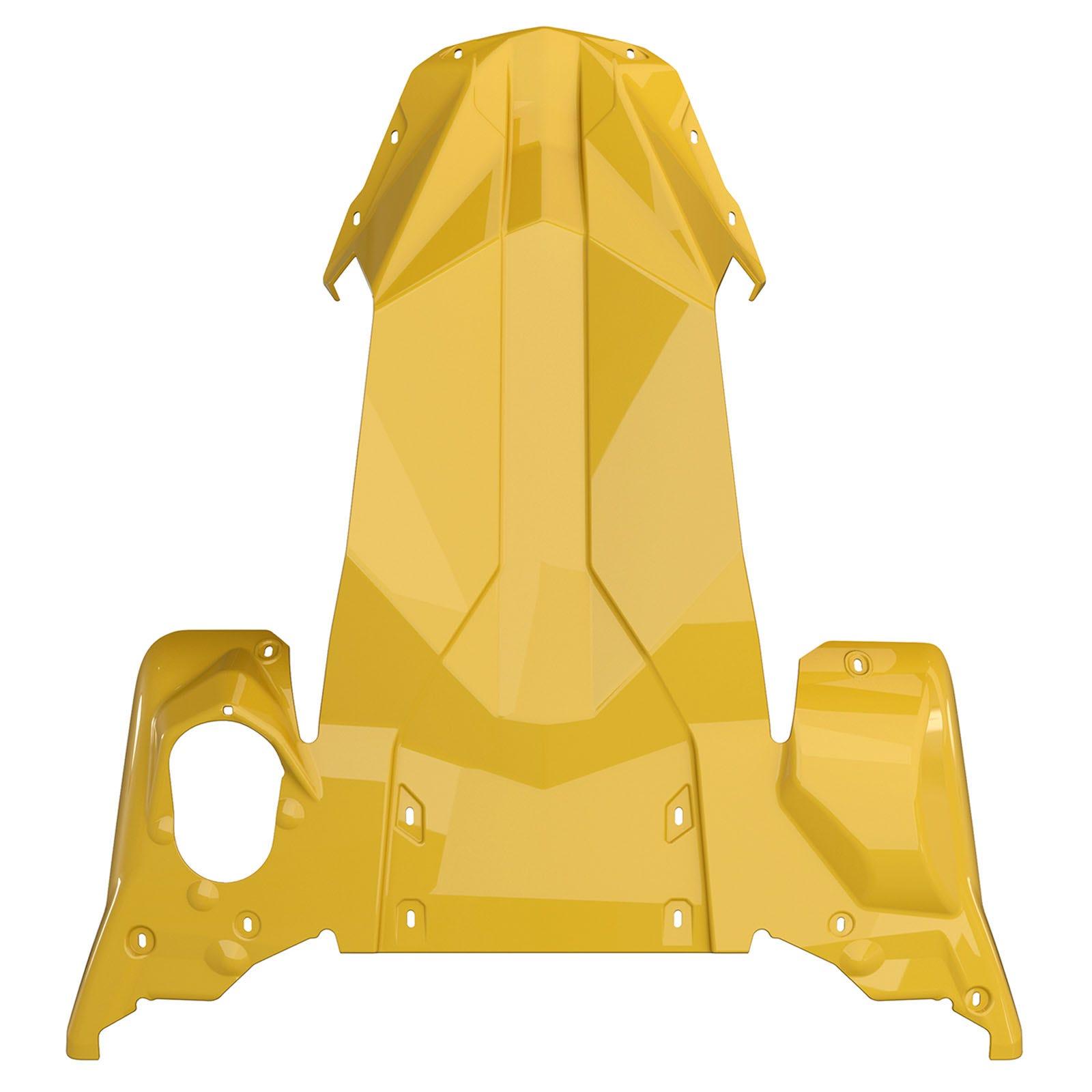 Plaque protectrice intégrale Ski-Doo / Jaune fluo