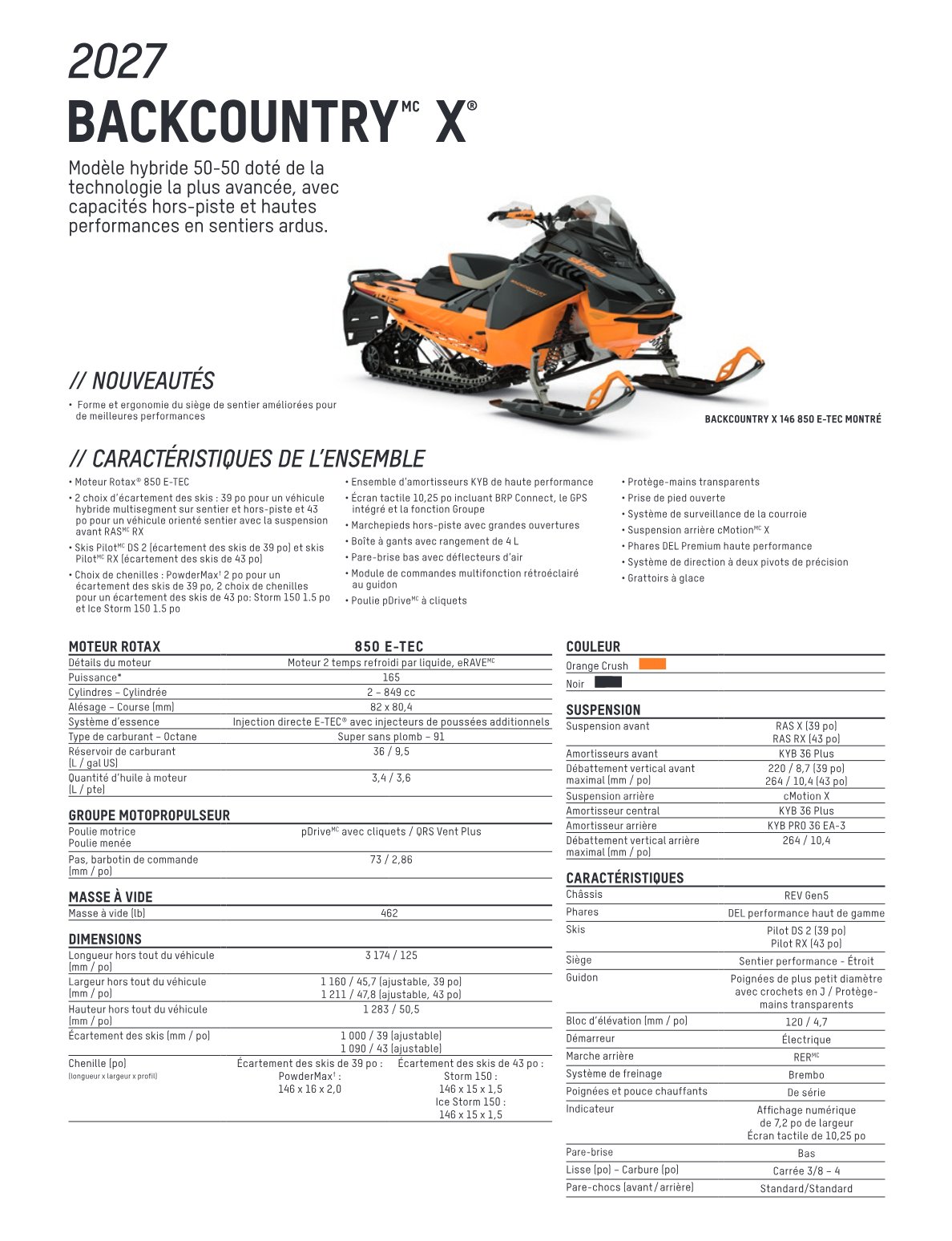 Fiche technique