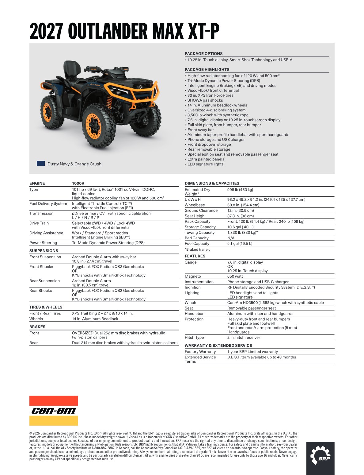 Spec Sheet