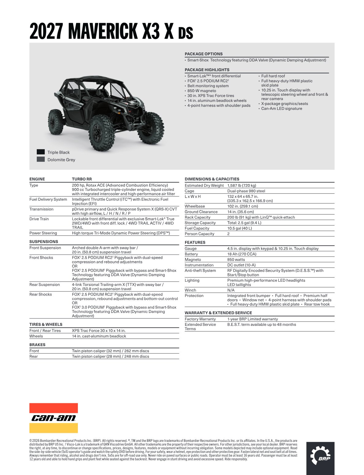 Spec Sheet