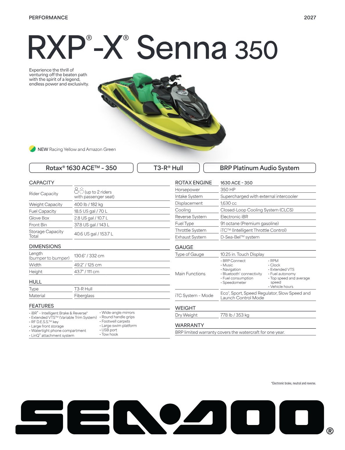 Spec Sheet