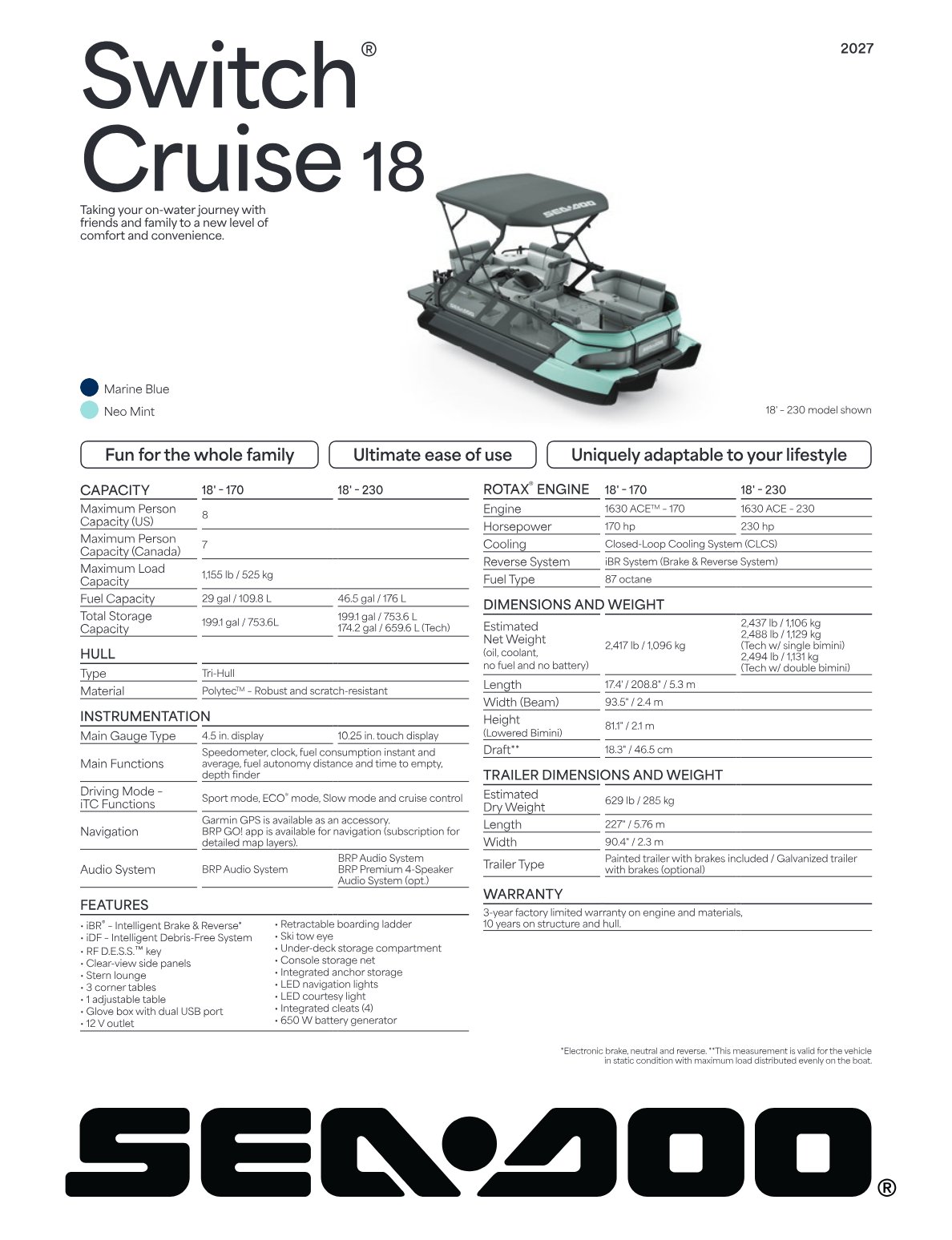 Spec Sheet