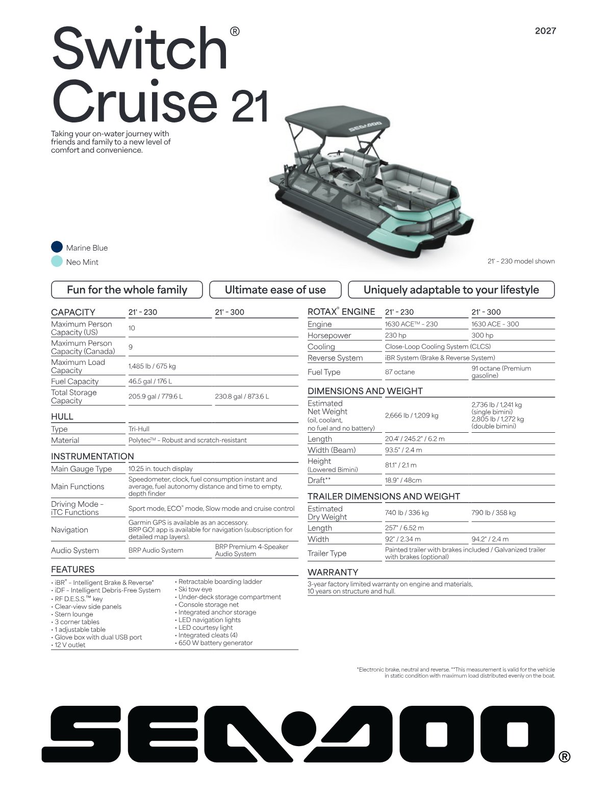 Spec Sheet