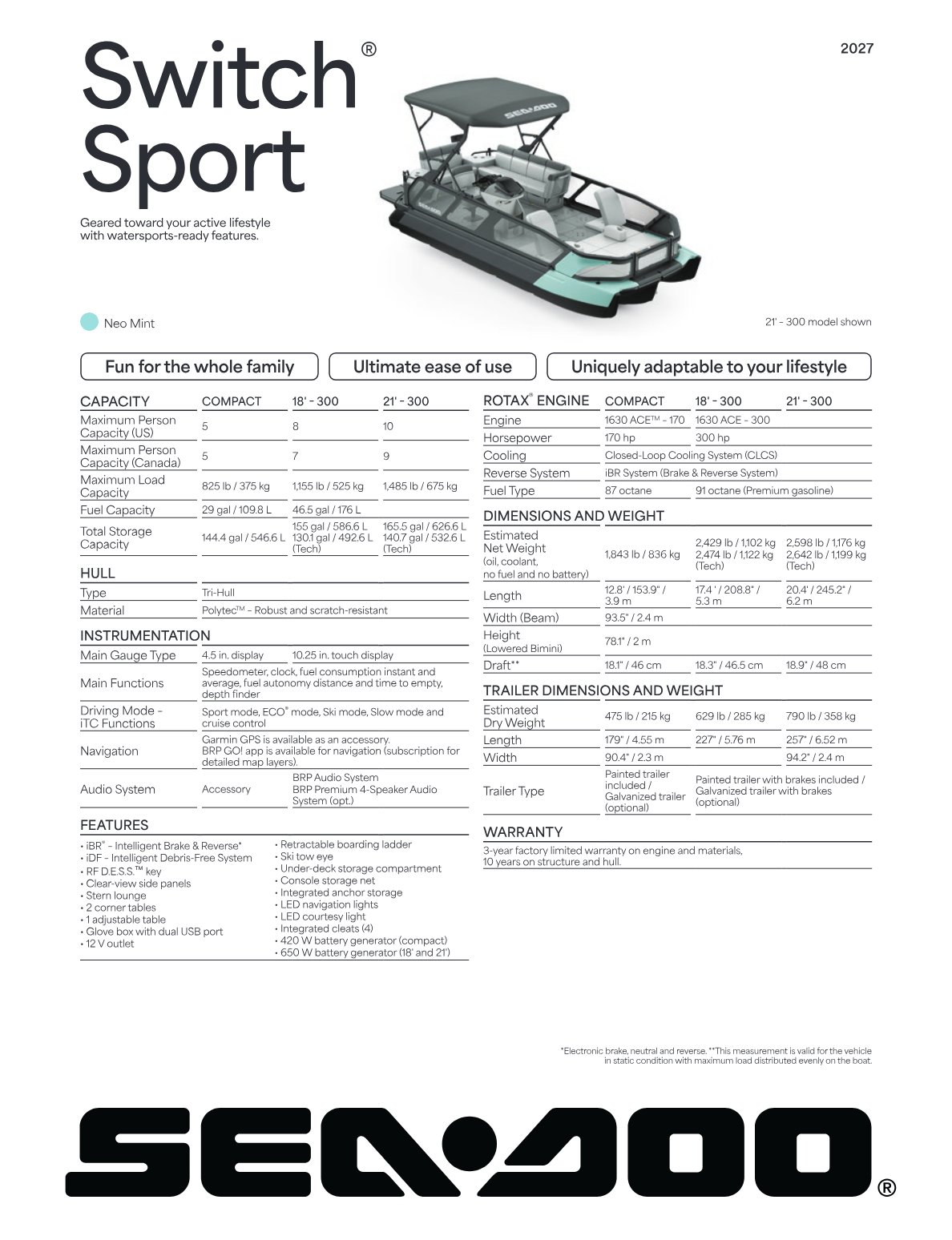 Spec Sheet