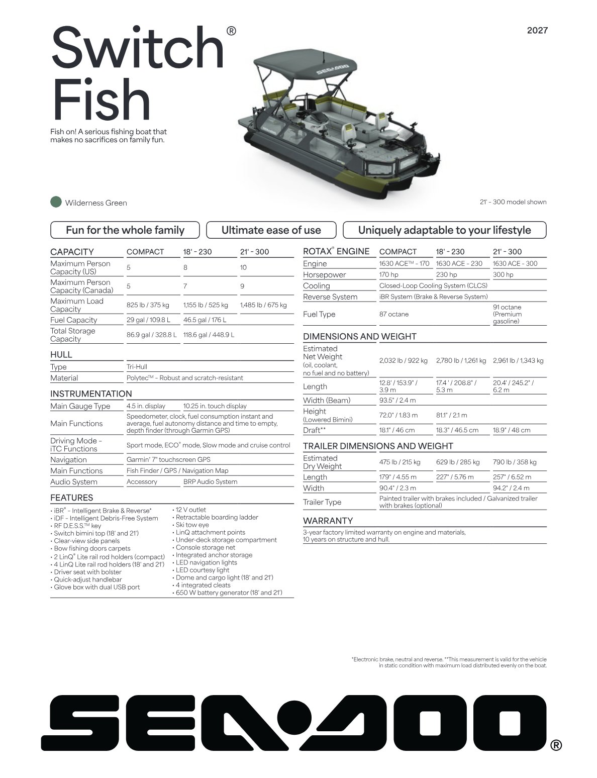 Spec Sheet