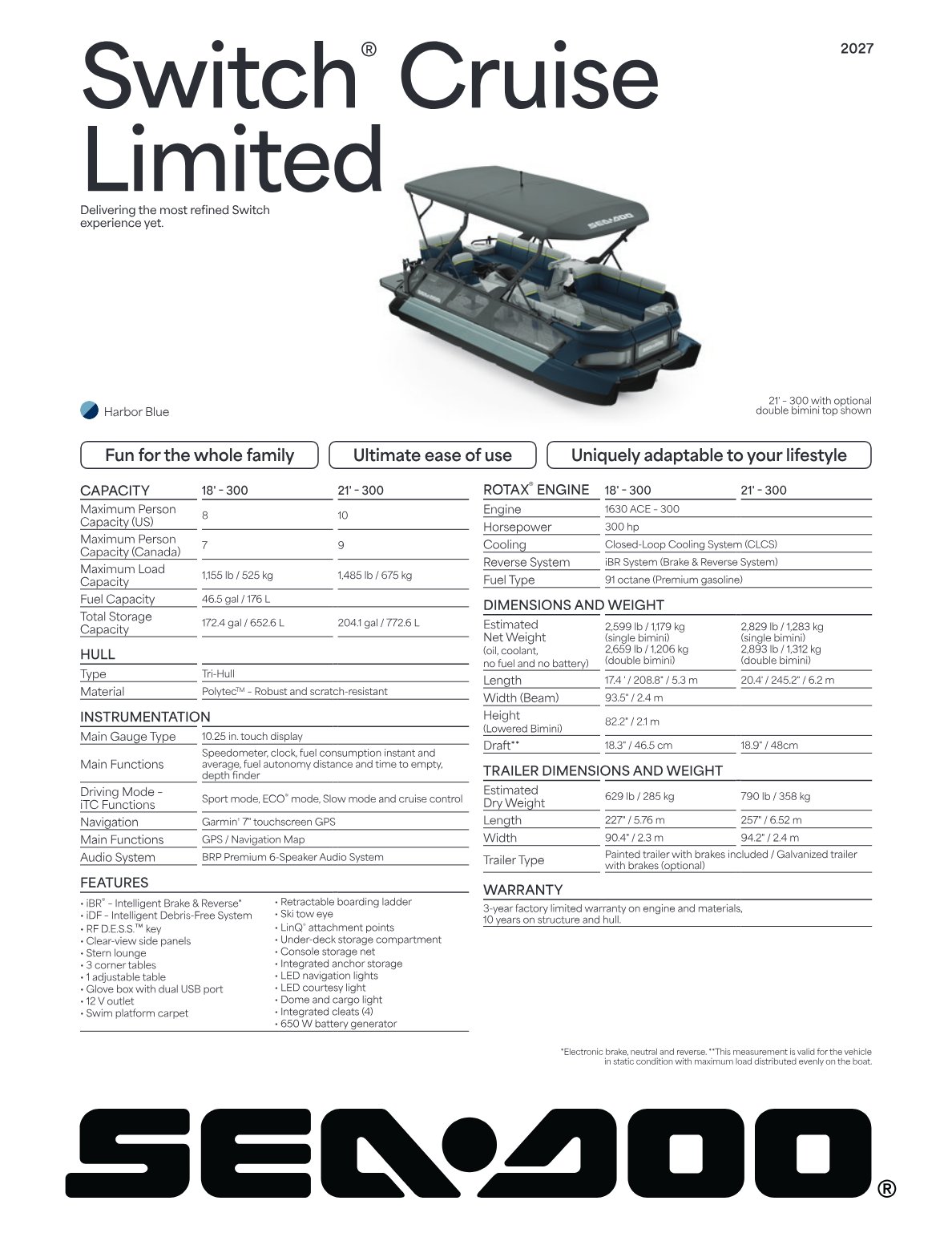 Spec Sheet