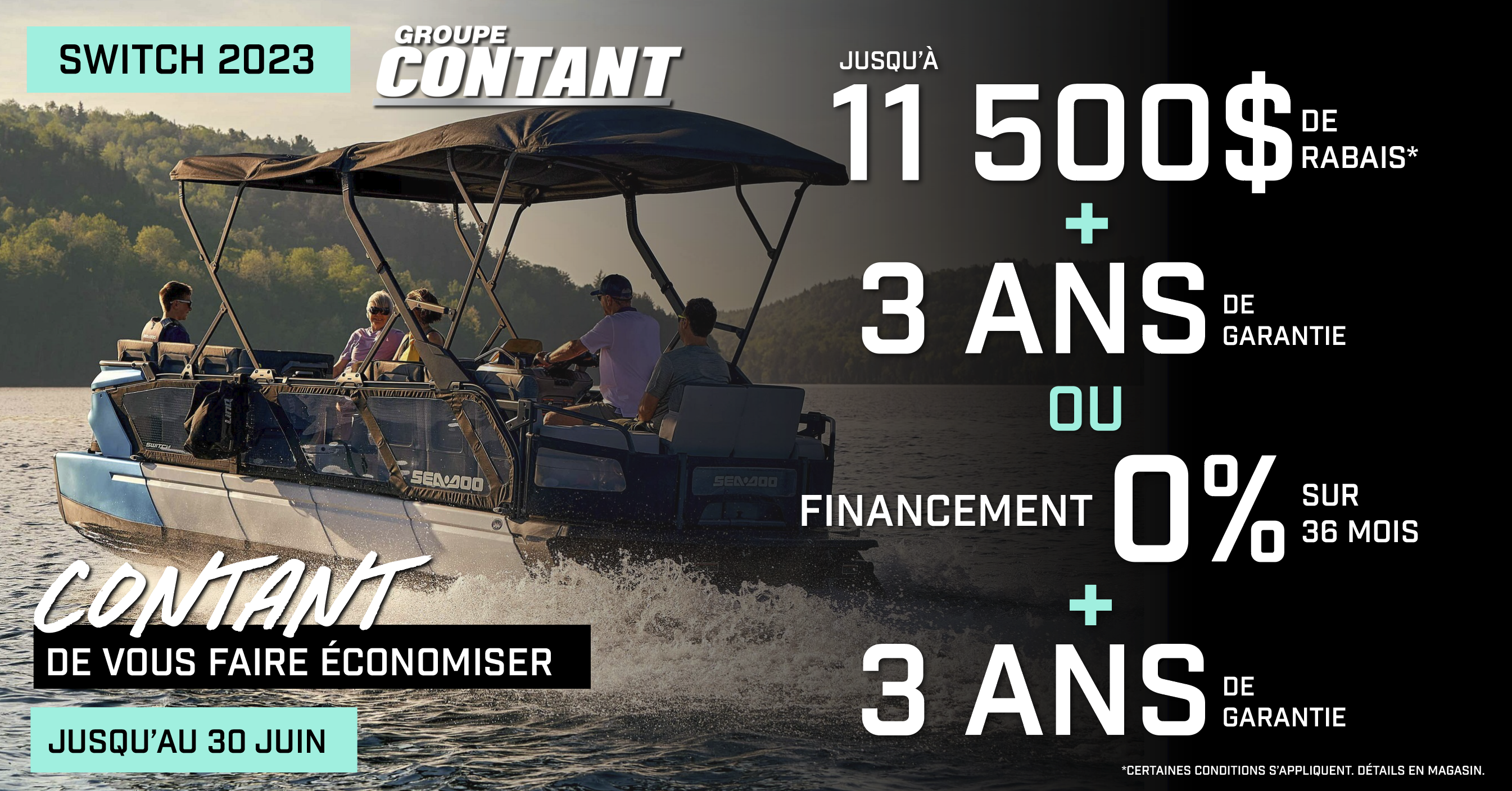 PROMOTION SEA-DOO SWITCH 2023