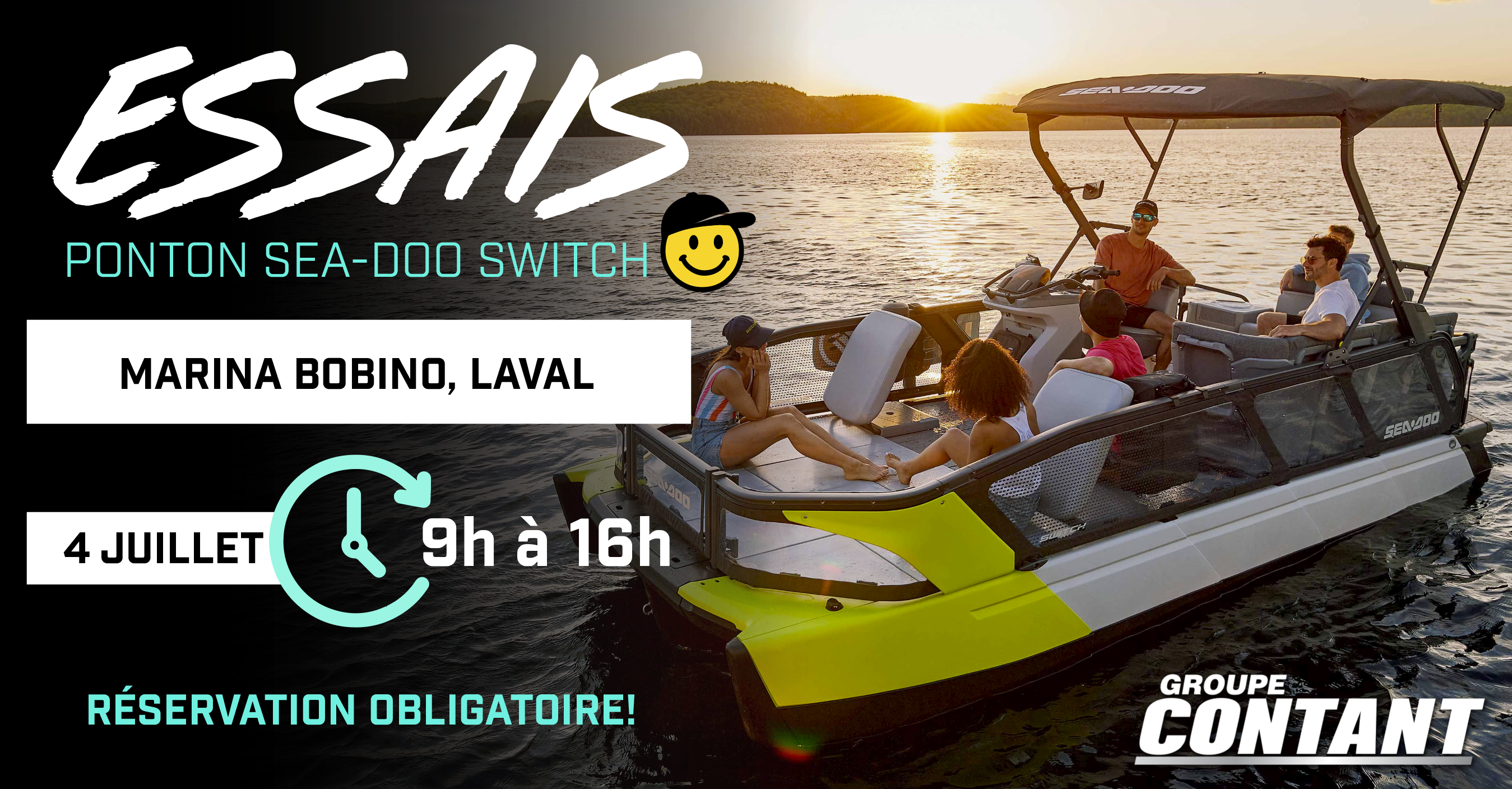 Essais Sea-Doo Switch Laval - 4 juillet