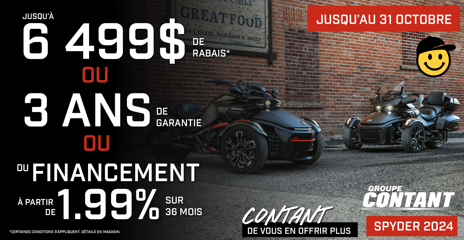 PROMOTION SPYDER 2024