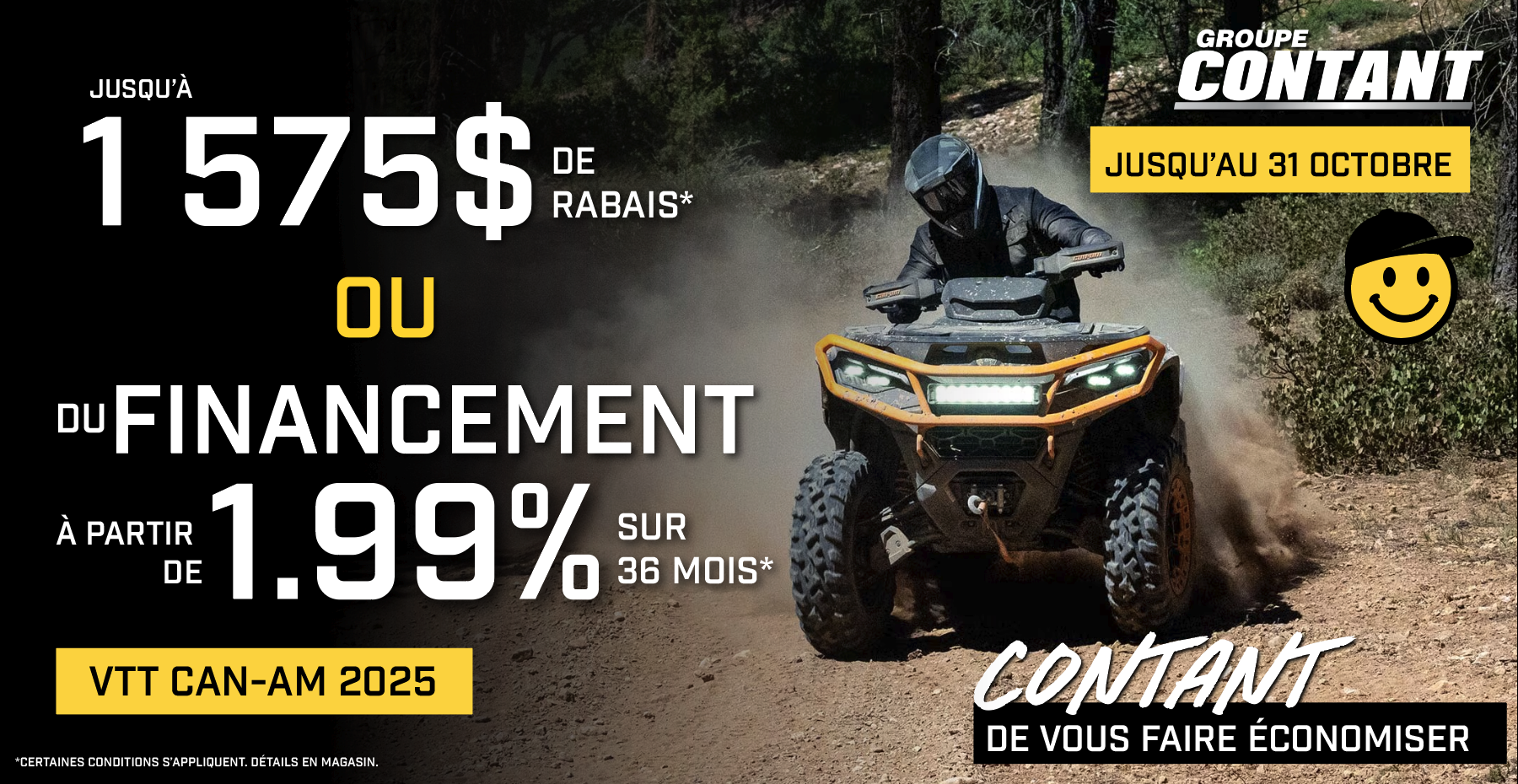 PROMOTION VTT CAN-AM 2025