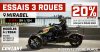 Venez faire l'essai d'un 3 roues Can-Am sur la route! 