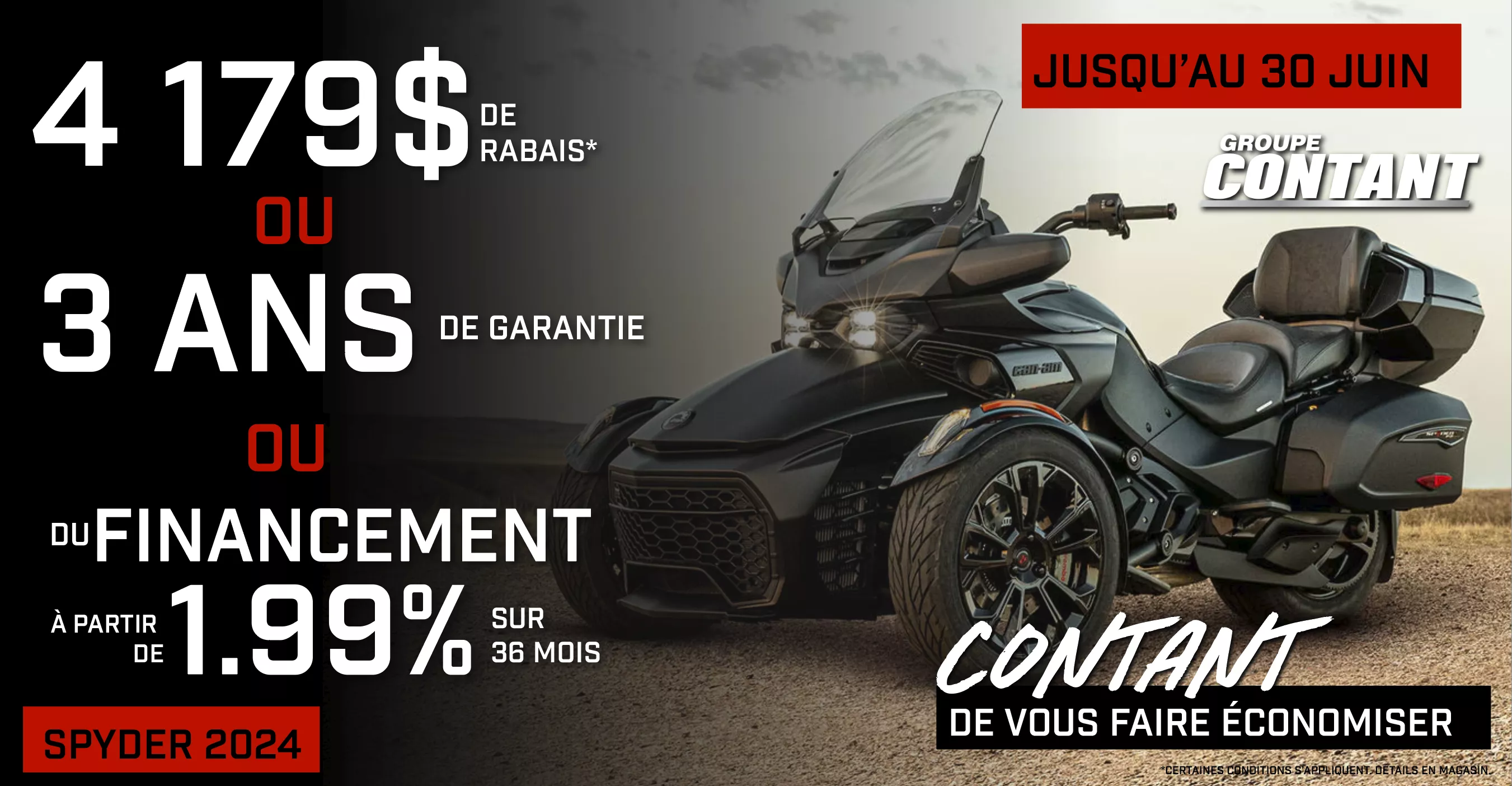 PROMOTION SPYDER 2024
