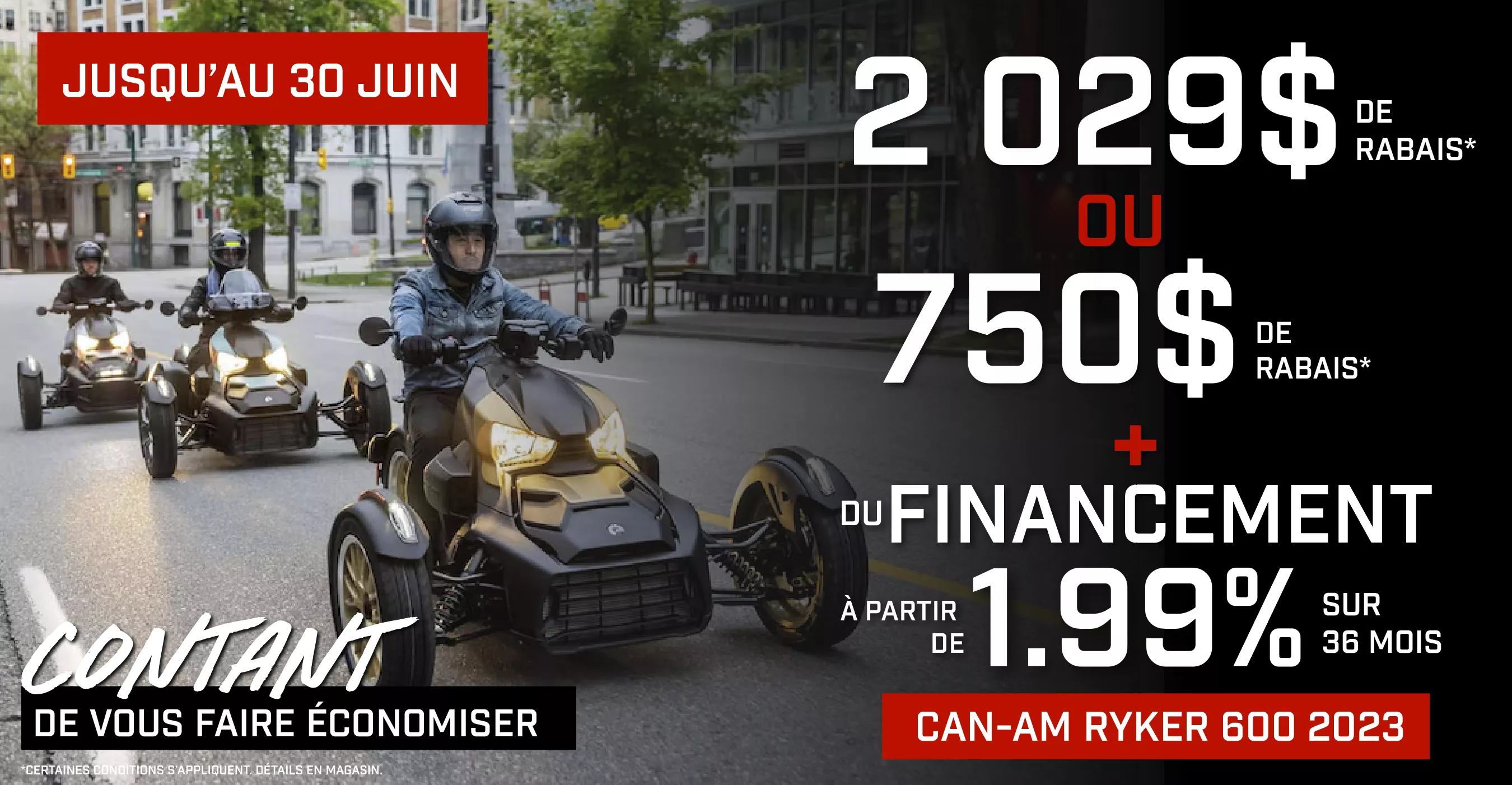 PROMOTION RYKER 600 2023
