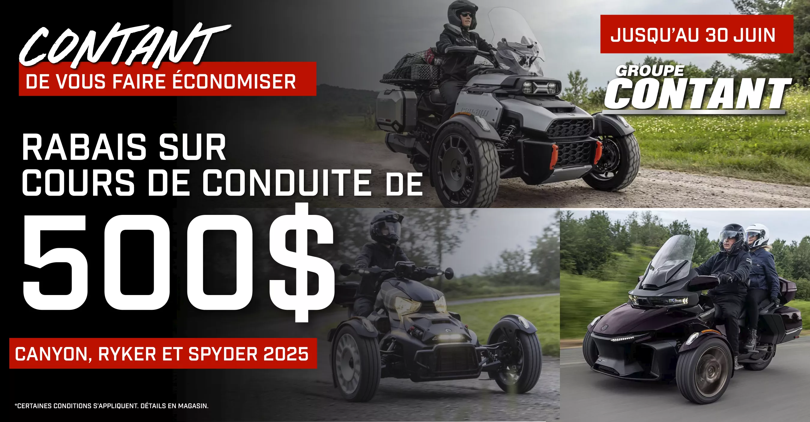 RABAIS COURS DE CONDUITE