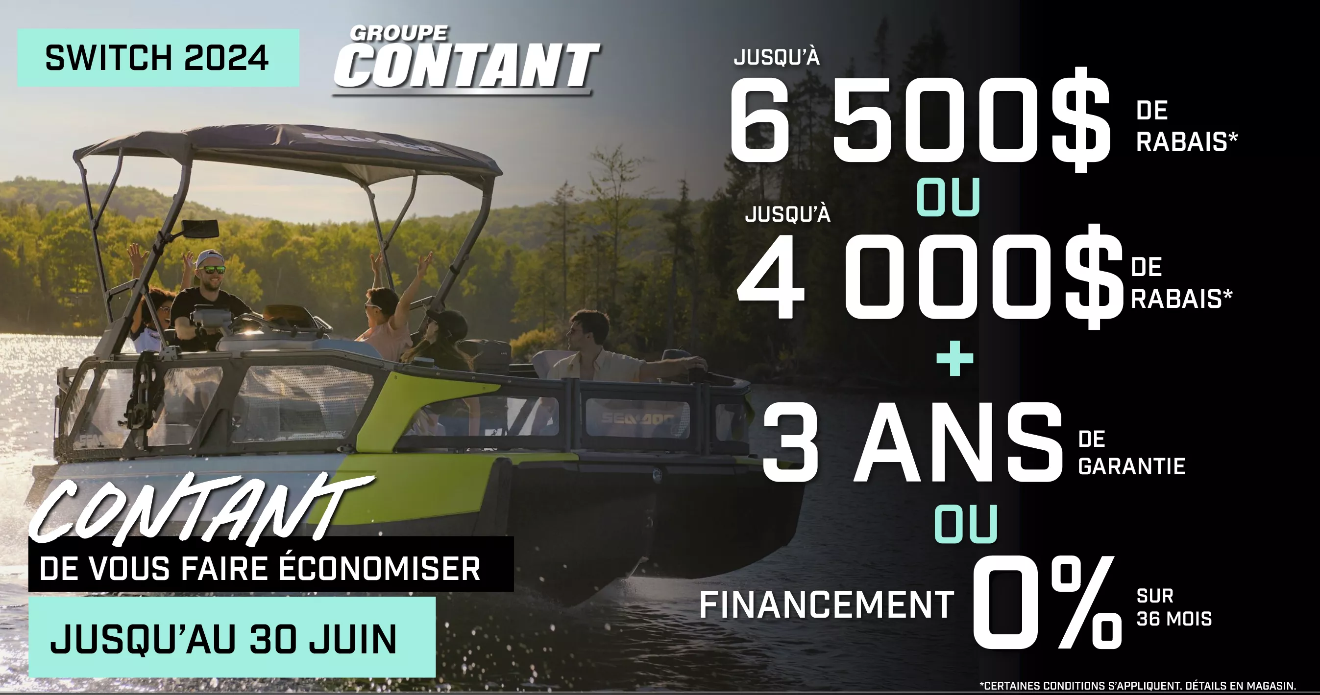 PROMOTION SEA-DOO SWITCH 2024