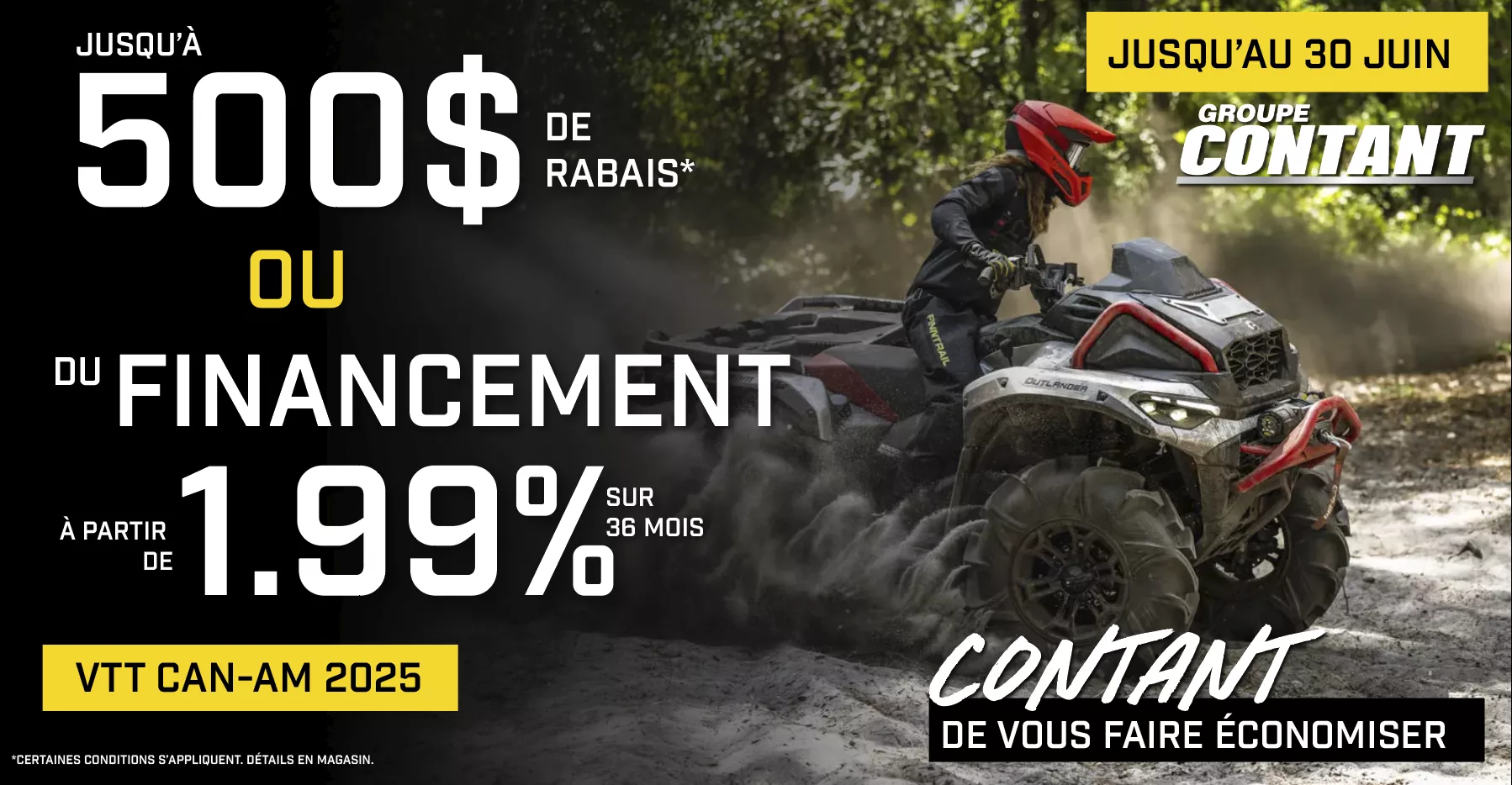 PROMOTION VTT CAN-AM 2025